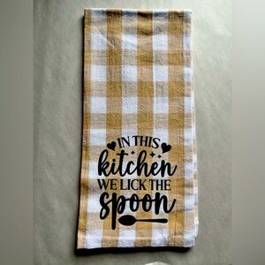 Brand new tea dish towel